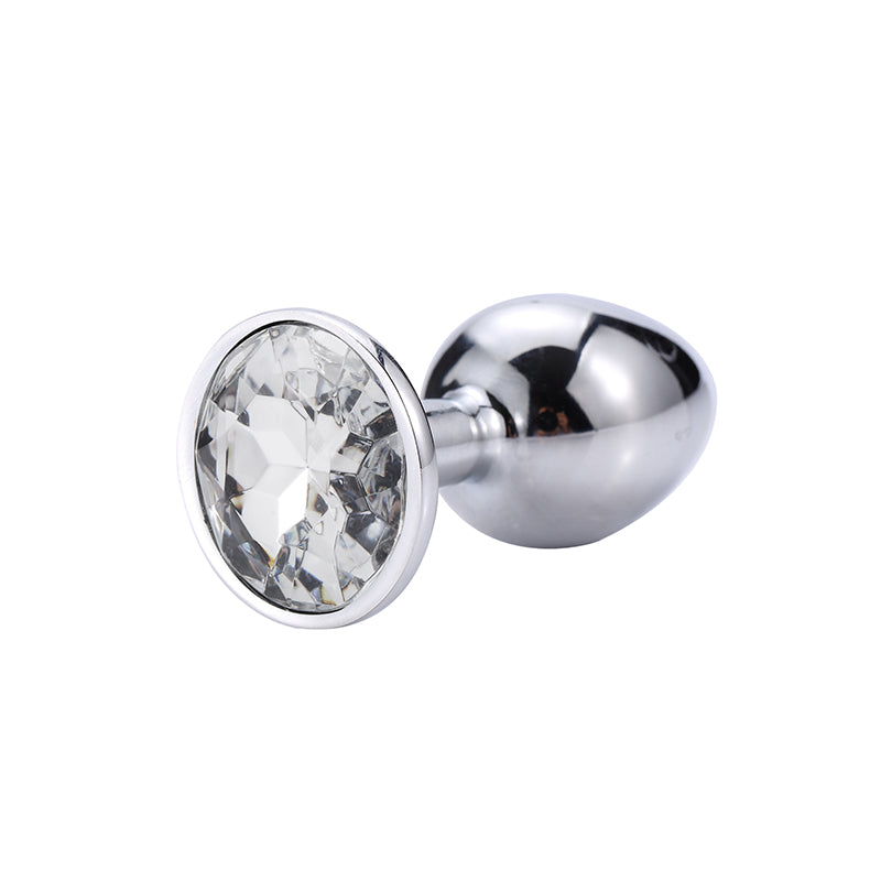 Honey bb LEEHO Metal Mini Anal Plug Butt Crystal Jewelry Anal Sex Toy