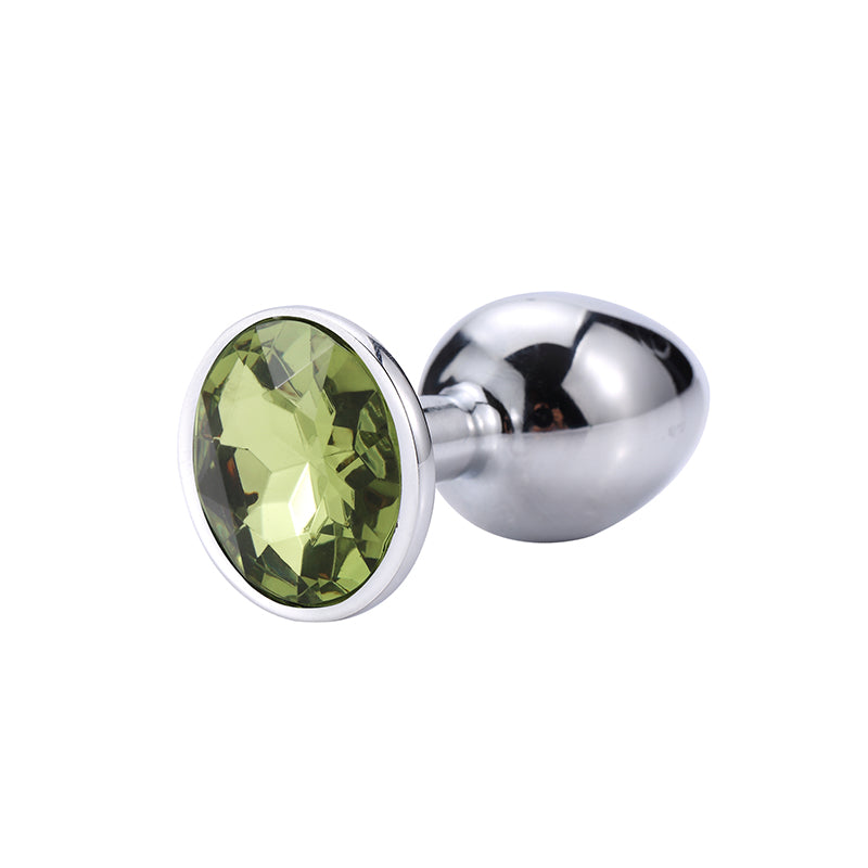 Honey bb LEEHO Metal Mini Anal Plug Butt Crystal Jewelry Anal Sex Toy