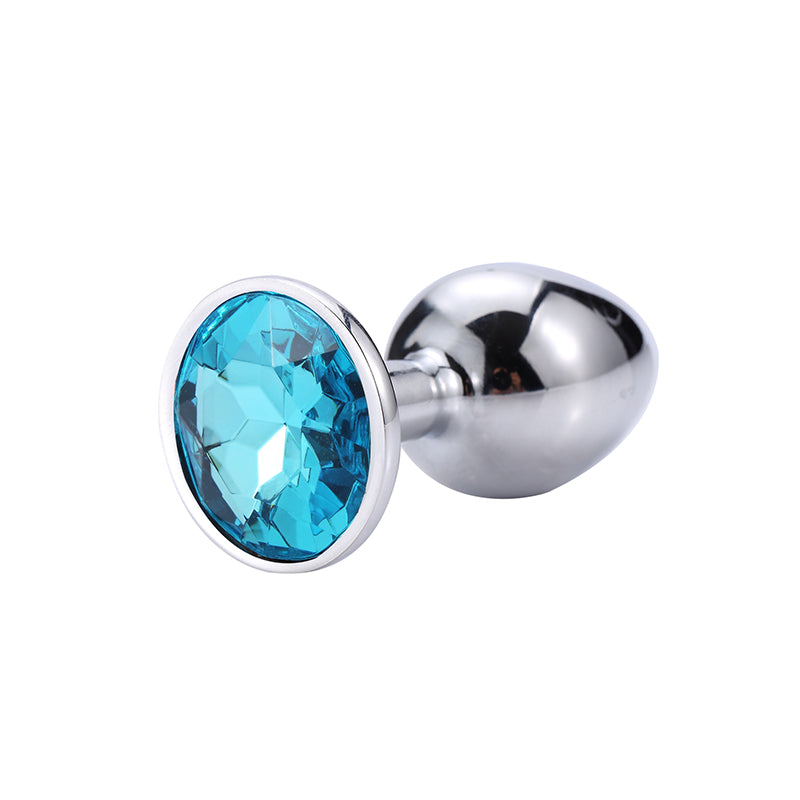 Honey bb LEEHO Metal Mini Anal Plug Butt Crystal Jewelry Anal Sex Toy
