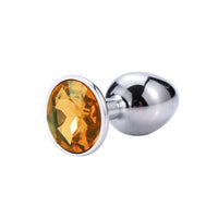 Honey bb LEEHO Metal Mini Anal Plug Butt Crystal Jewelry Anal Sex Toy