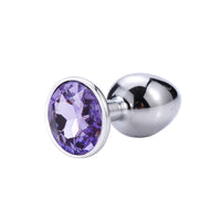 Honey bb LEEHO Metal Mini Anal Plug Butt Crystal Jewelry Anal Sex Toy