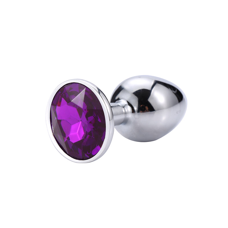 Honey bb LEEHO Metal Mini Anal Plug Butt Crystal Jewelry Anal Sex Toy