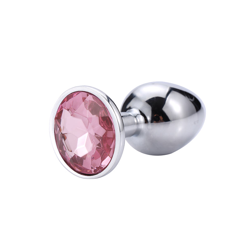 Honey bb LEEHO Metal Mini Anal Plug Butt Crystal Jewelry Anal Sex Toy