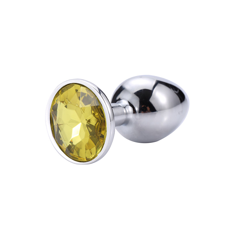 Honey bb LEEHO Metal Mini Anal Plug Butt Crystal Jewelry Anal Sex Toy