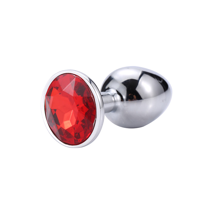 Honey bb LEEHO Metal Mini Anal Plug Butt Crystal Jewelry Anal Sex Toy