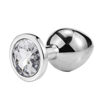 Honey bb LEEHO Metal Mini Anal Plug Butt Crystal Jewelry Anal Sex Toy