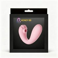 Honey BB Premium Cat-Themed Silicone Vibrator With Dual Stimulation USB Charging