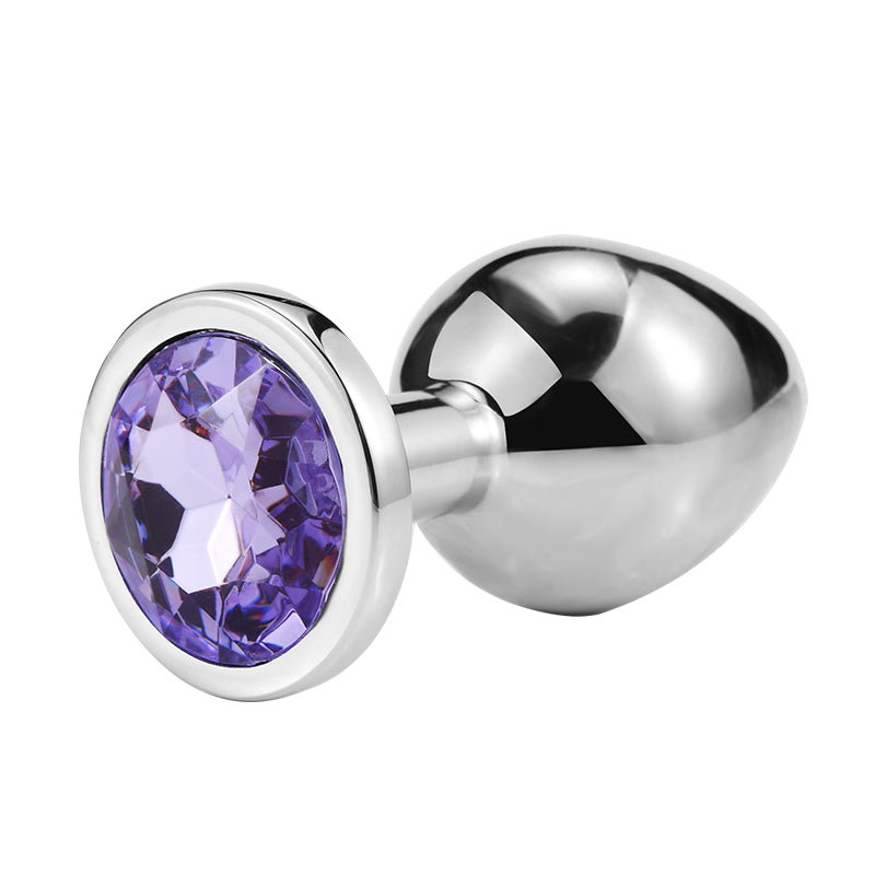 Honey bb LEEHO Metal Mini Anal Plug Butt Crystal Jewelry Anal Sex Toy