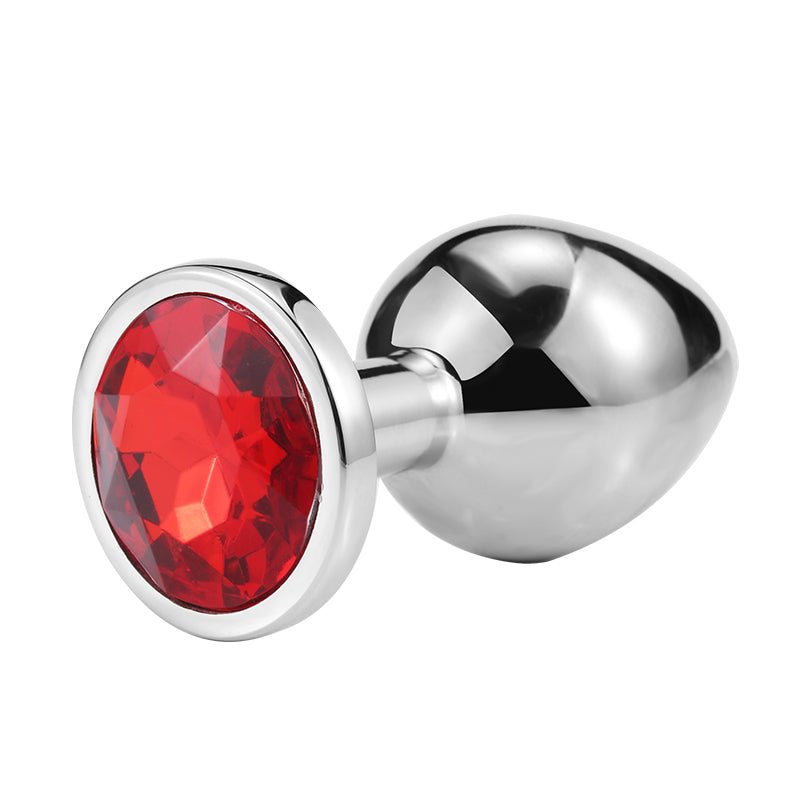 Honey bb LEEHO Metal Mini Anal Plug Butt Crystal Jewelry Anal Sex Toy
