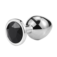 Honey bb LEEHO Metal Mini Anal Plug Butt Crystal Jewelry Anal Sex Toy