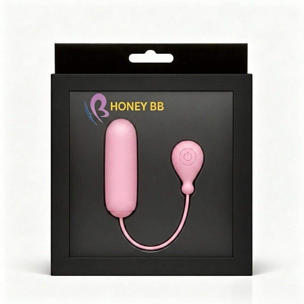 Hiney BB Pink APP Mobile Remote Wearing Jumping Egg Double Head Vibration Waterproof USB Rechargeable Multi-Speed Adult Sex Products