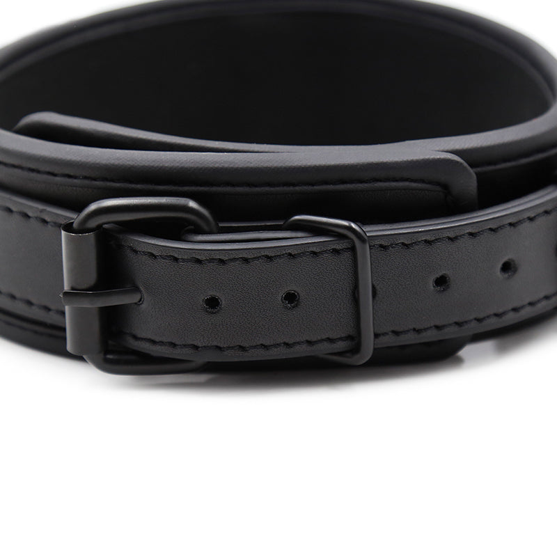 Honey bb Bdsm Collar Leather and Iron Chain Link Bdsm Slave Collars Women Bondage Collar Sex Toys for Couples Adults Sex Restraints