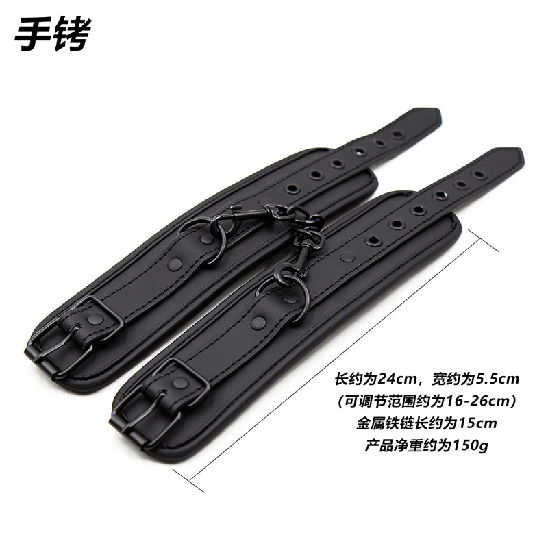 Honey bb Adult Sexual Products Handcuffs Leather Edging Sex SM Pornographic Role-playing Couple Sex Toy