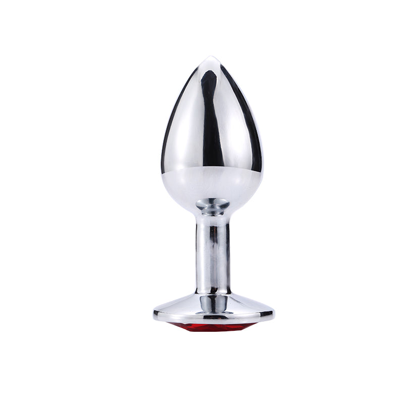 Honey bb LEEHO Metal Mini Anal Plug Butt Crystal Jewelry Anal Sex Toy