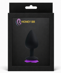 Honey bb Sex Toy Anal Plug Support Lubricant and Condom with Ass Plug Silicon