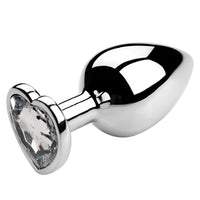 Honey bb Factory Anal Toy Metal Plus Anal Masturbation Simulation Heart Shape Aluminium Alloy Anal Plug Heart Plug