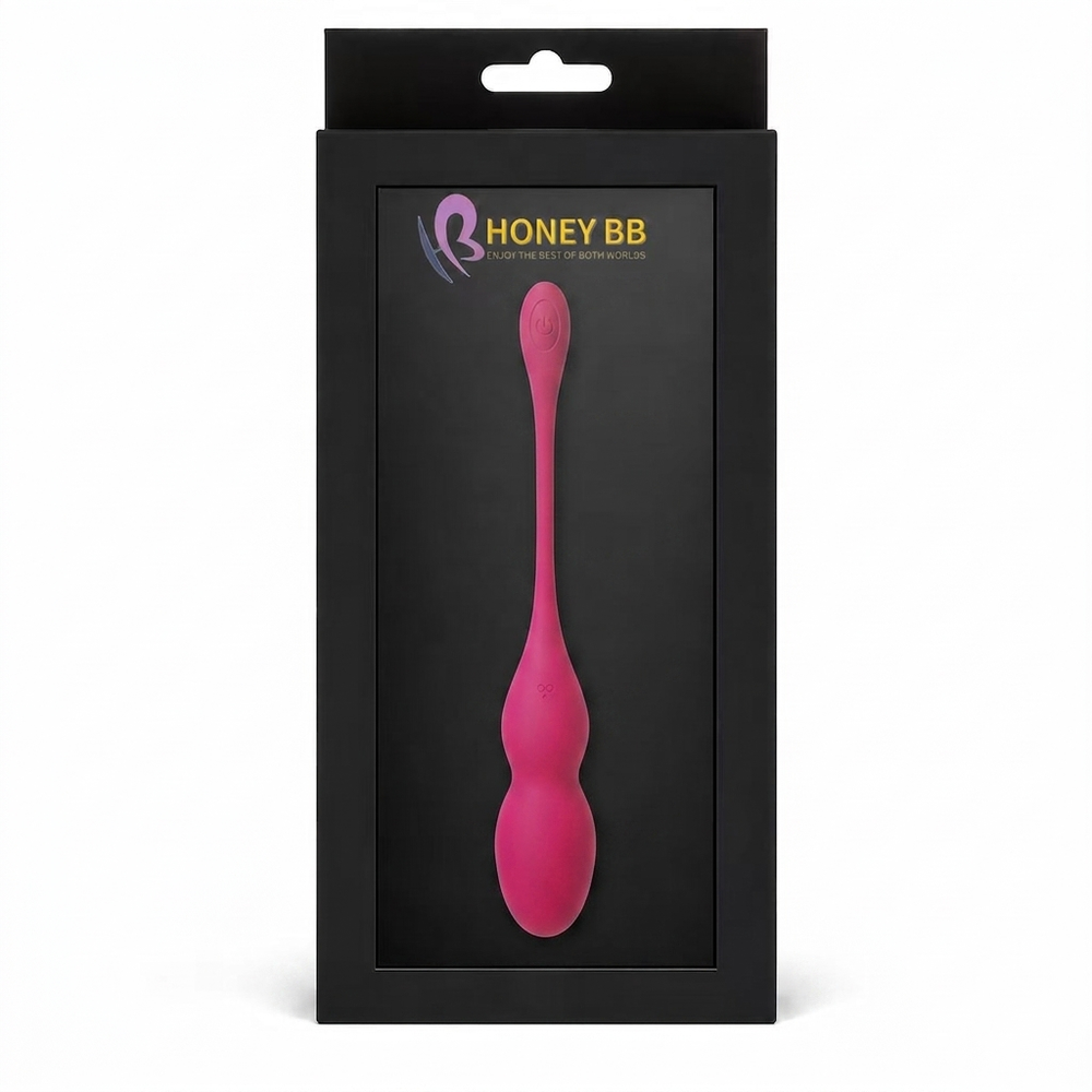Honey BB Silicone Vibrator with USB Rechargeable IPX7 Waterproof 9 Frequencies & APP Control