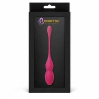 Honey BB Silicone Vibrator with USB Rechargeable IPX7 Waterproof 9 Frequencies & APP Control