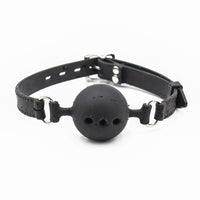 Honey bb Silicone BDSM Ball Gag Sex Toy with Leather Strap