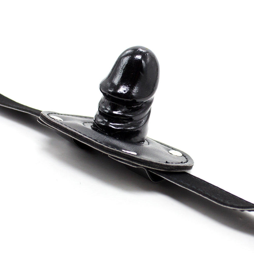 Honey bb Long Size Open Mouth Dildo Gag BDSM Silicone Dildo with Locking Belt Slave Restraints Bondage Gear