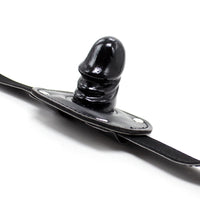 Honey bb Long Size Open Mouth Dildo Gag BDSM Silicone Dildo with Locking Belt Slave Restraints Bondage Gear