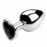 Honey bb Factory Anal Toy Metal Plus Anal Masturbation Simulation Heart Shape Aluminium Alloy Anal Plug Heart Plug