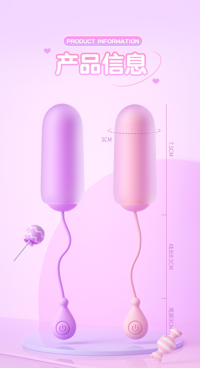 Hiney BB Pink APP Mobile Remote Wearing Jumping Egg Double Head Vibration Waterproof USB Rechargeable Multi-Speed Adult Sex Products