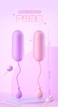 Hiney BB Pink APP Mobile Remote Wearing Jumping Egg Double Head Vibration Waterproof USB Rechargeable Multi-Speed Adult Sex Products