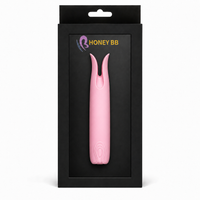 Happy Clamping Vibrator Portable Massager for Women, Small Toy, Masturbator, Adult Sex Toy