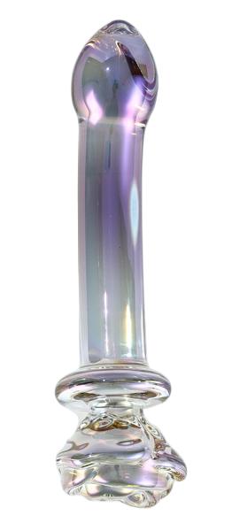 Honey bb Hot Sale Rose Flower Glass Anal Plug Big Dildo Butt Plug Adult Toys for Women Masturbation