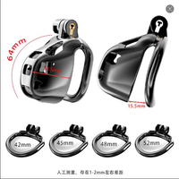 Honey bb Wholesale High Quality Silicone Plastic Fashion Chastity Cage for Soft Flexible Material Easy Clean Adjustable Fit SM Adult Toy Waterproof Supplier