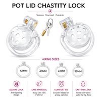 Dragon Chastity Lock & 3 Locking Rings & Key