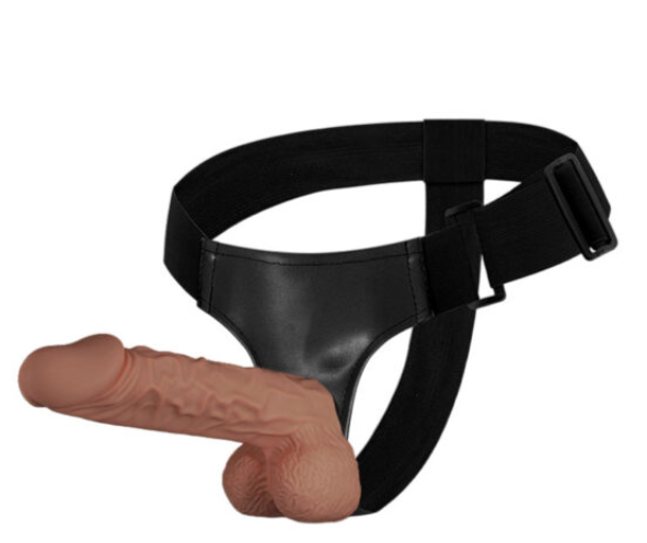 Honey bb Big Overlord Wearing Silicone Phallus Gay Lesbian Pants Artificial Phallus Dildo Masturbation