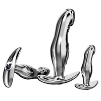 Honey bb Stainless Steel Anal Plug for Women & Men-Durable Easy to Clean Prostate Massage Butt Plug