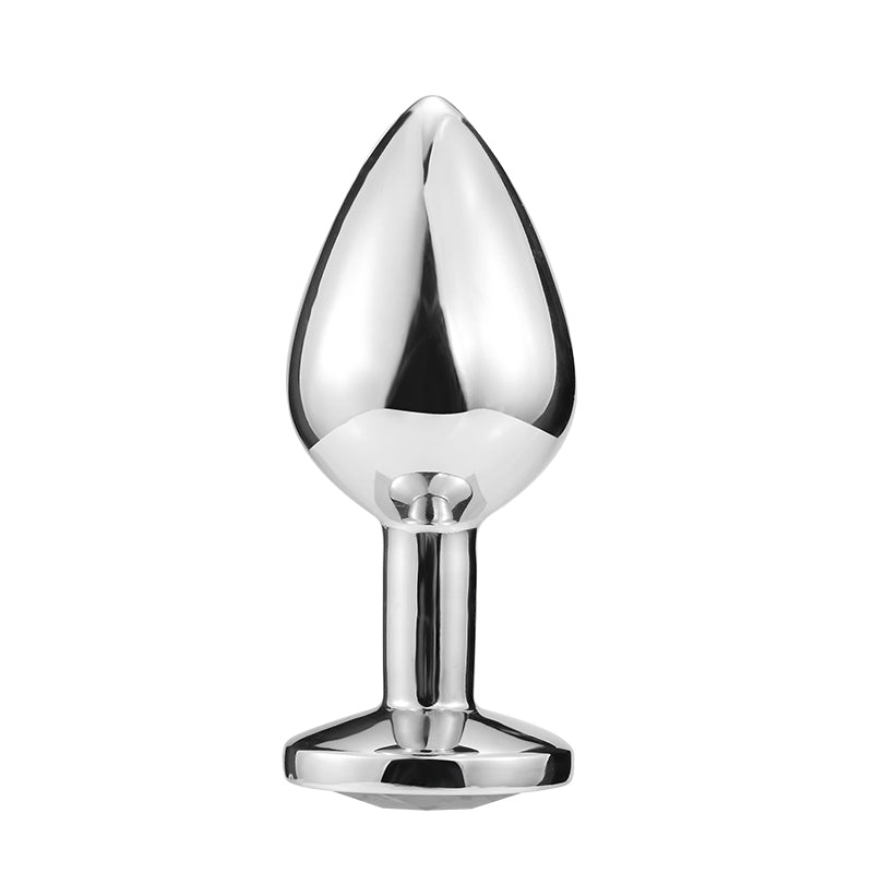 Honey bb LEEHO Metal Mini Anal Plug Butt Crystal Jewelry Anal Sex Toy