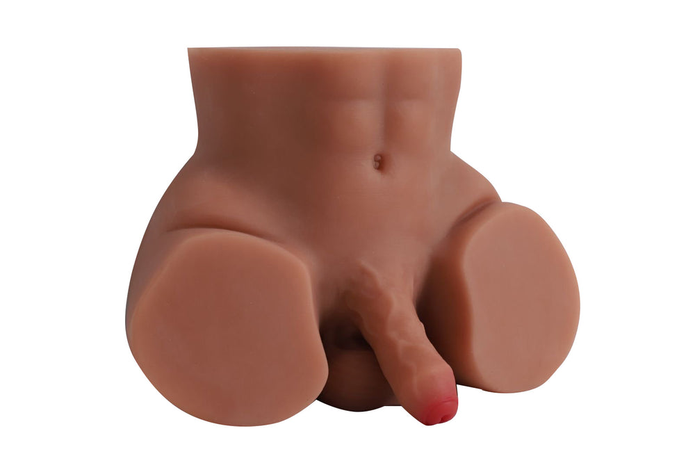 Honey BB Gay Silicone Solid Inflatable Dildo Soft Comrade Masturbator