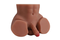 Honey BB Gay Silicone Solid Inflatable Dildo Soft Comrade Masturbator