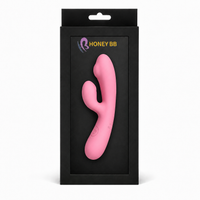 Honey BB liquid silicone vibrator for women, strong vibration, penetrating, soft, erotic sex toy, adult products