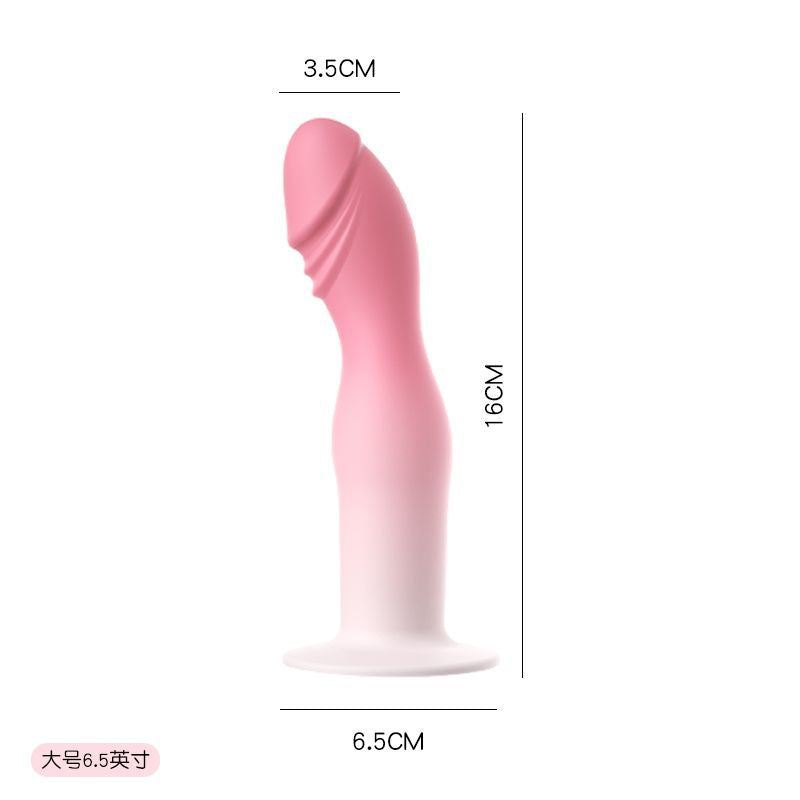 Honey BB Liquid Silicone Dildo Clitoral G-Spot Stimulation Suction Cup Soft Bendable