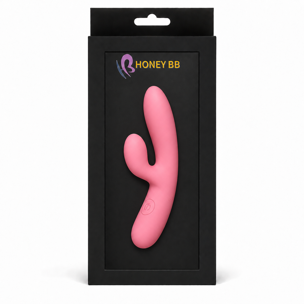 Small and Suitable for Beginners USB Waterproof Silicone 10 Frequency Dual-end Vibration Dildo Wand Clitoris Massage for Woman
