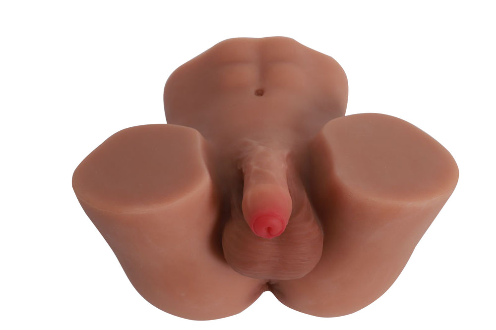 Honey BB Gay Silicone Solid Inflatable Dildo Soft Comrade Masturbator