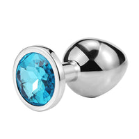Honey bb LEEHO Metal Mini Anal Plug Butt Crystal Jewelry Anal Sex Toy