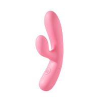 Small and Suitable for Beginners USB Waterproof Silicone 10 Frequency Dual-end Vibration Dildo Wand Clitoris Massage for Woman
