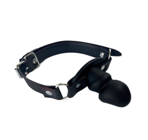 Honey bb Dildo Oral Fixation Harness Black Strap on Sex Toys Silicone Double-Ended Dildos