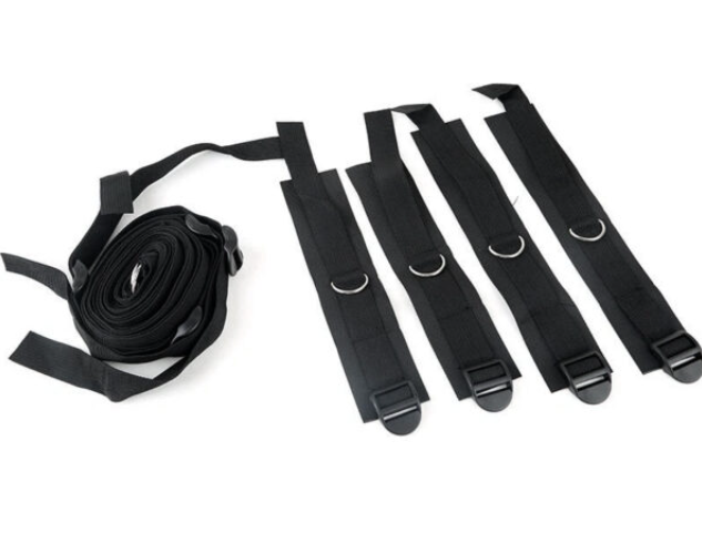 Honey bb BDSM Bondage Under the Bed Restraints Blindfold