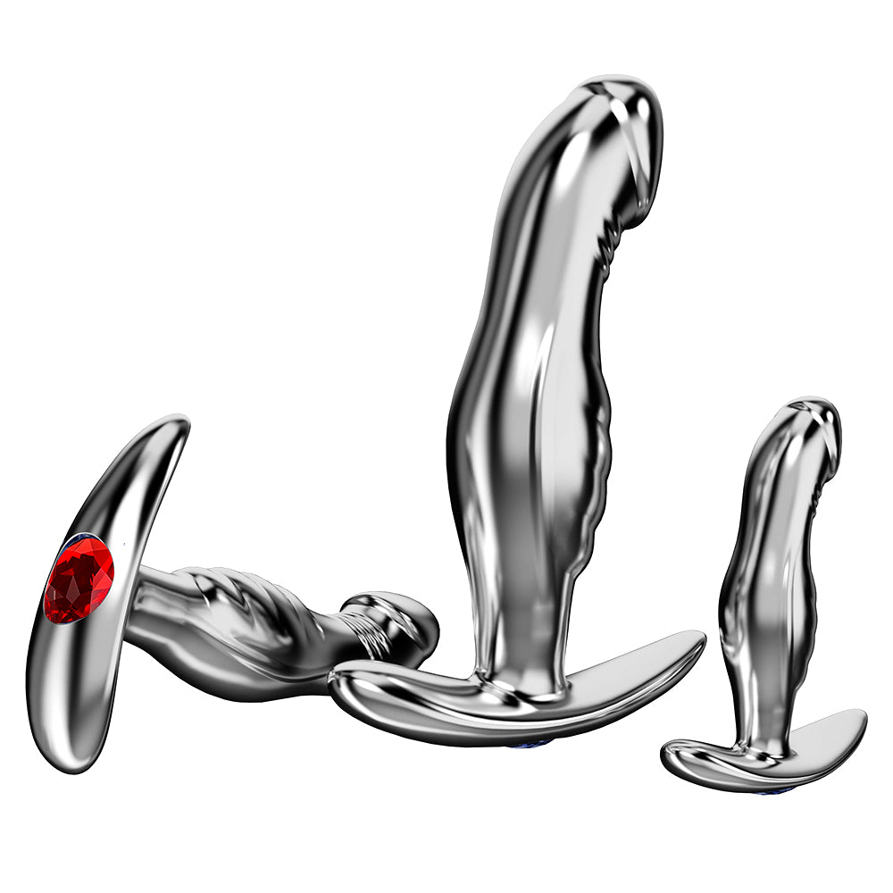 Honey bb Stainless Steel Anal Plug for Women & Men-Durable Easy to Clean Prostate Massage Butt Plug