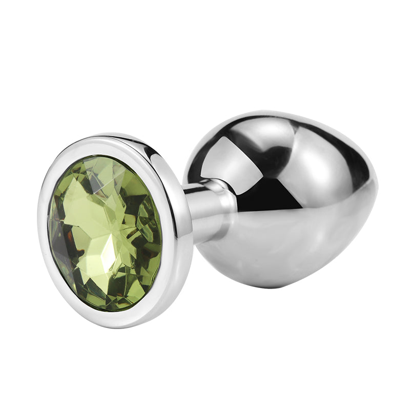 Honey bb LEEHO Metal Mini Anal Plug Butt Crystal Jewelry Anal Sex Toy