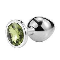 Honey bb LEEHO Metal Mini Anal Plug Butt Crystal Jewelry Anal Sex Toy