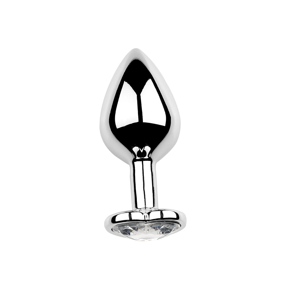 Honey bb Factory Anal Toy Metal Plus Anal Masturbation Simulation Heart Shape Aluminium Alloy Anal Plug Heart Plug