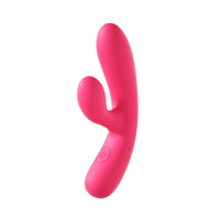 Small and Suitable for Beginners USB Waterproof Silicone 10 Frequency Dual-end Vibration Dildo Wand Clitoris Massage for Woman